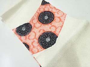 アンティーク　本総絞り花模様名古屋帯